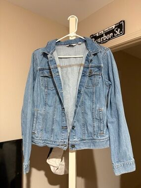 L.L. Bean Light Blue Denim Jean Jacket - Women's